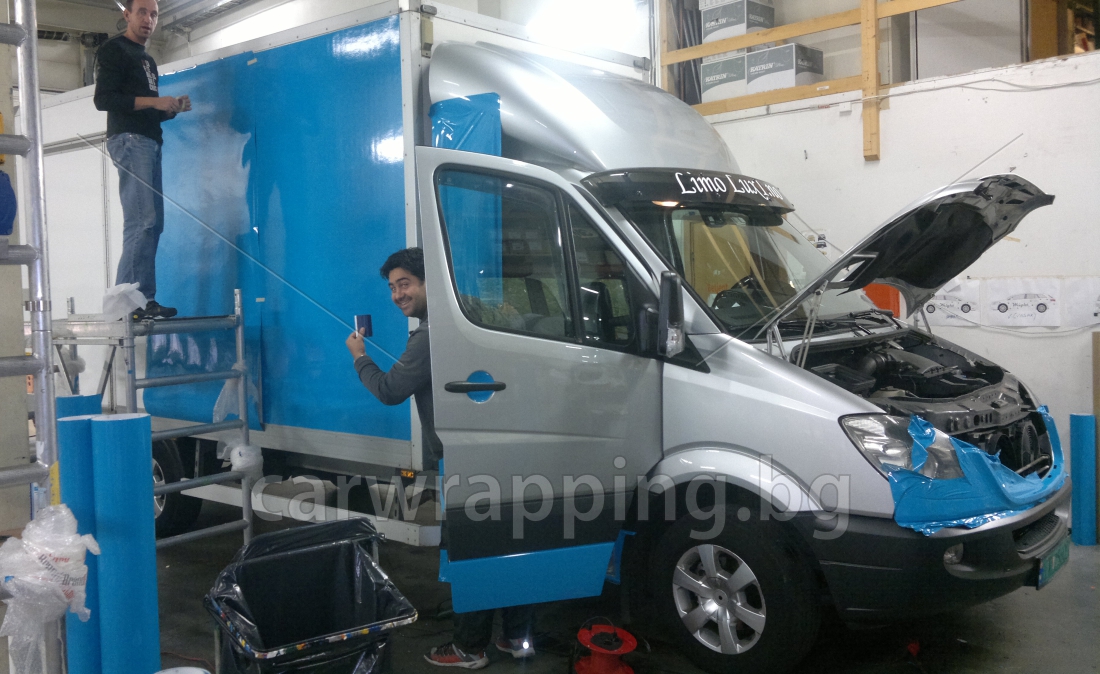 Mercedes Ice car - Postnord - 05