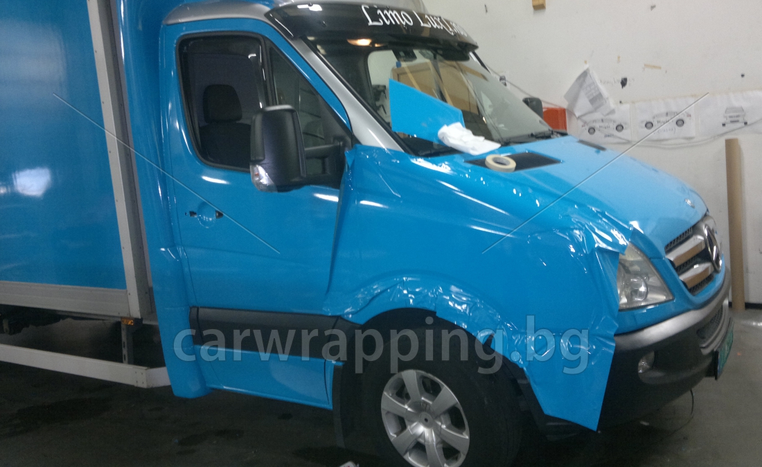 Mercedes Ice car - Postnord - 06