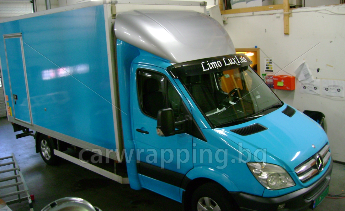 Mercedes Ice car - Postnord - 07