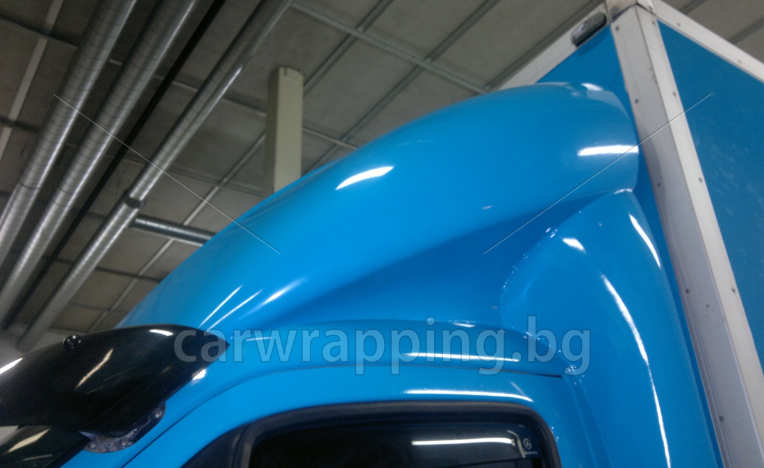 Mercedes Ice car - Postnord - 09