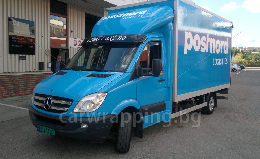 Mercedes Ice car - Postnord - 11