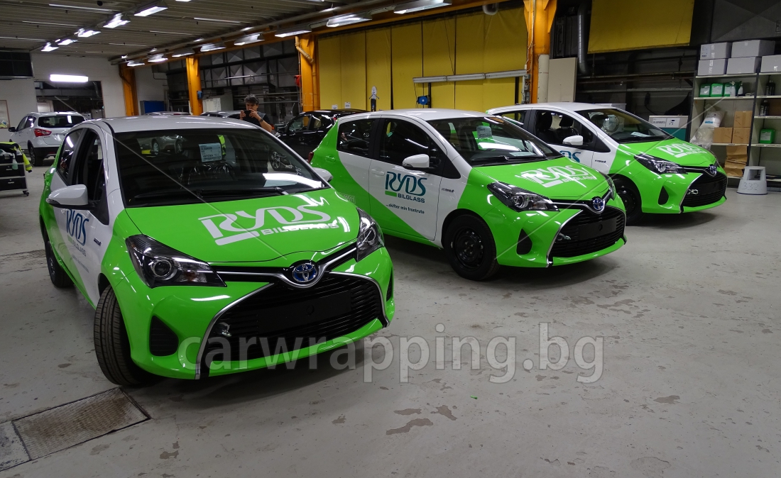 Toyota Yaris - Ryds Bilglass - 1