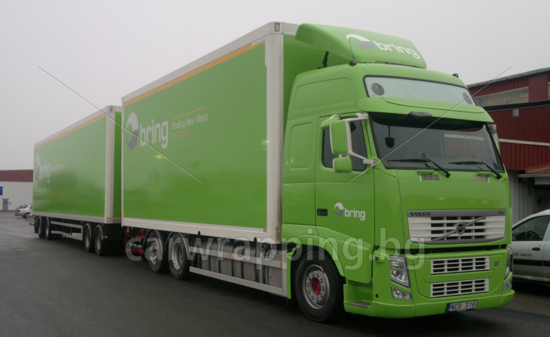 Big trucks and trailers in Sweden - Bring - 1