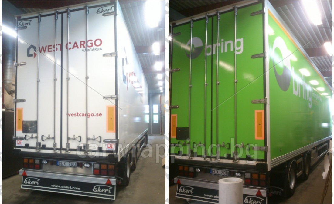 Big trucks and trailers in Sweden - Bring - 22