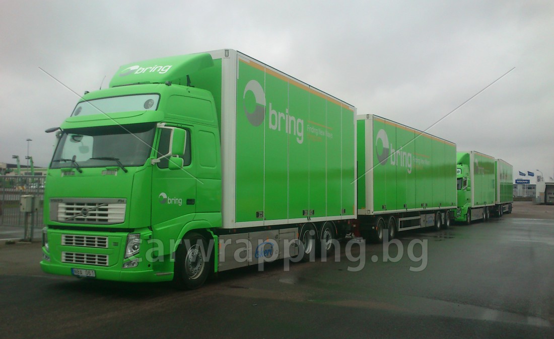 Big trucks and trailers in Sweden - Bring - 27