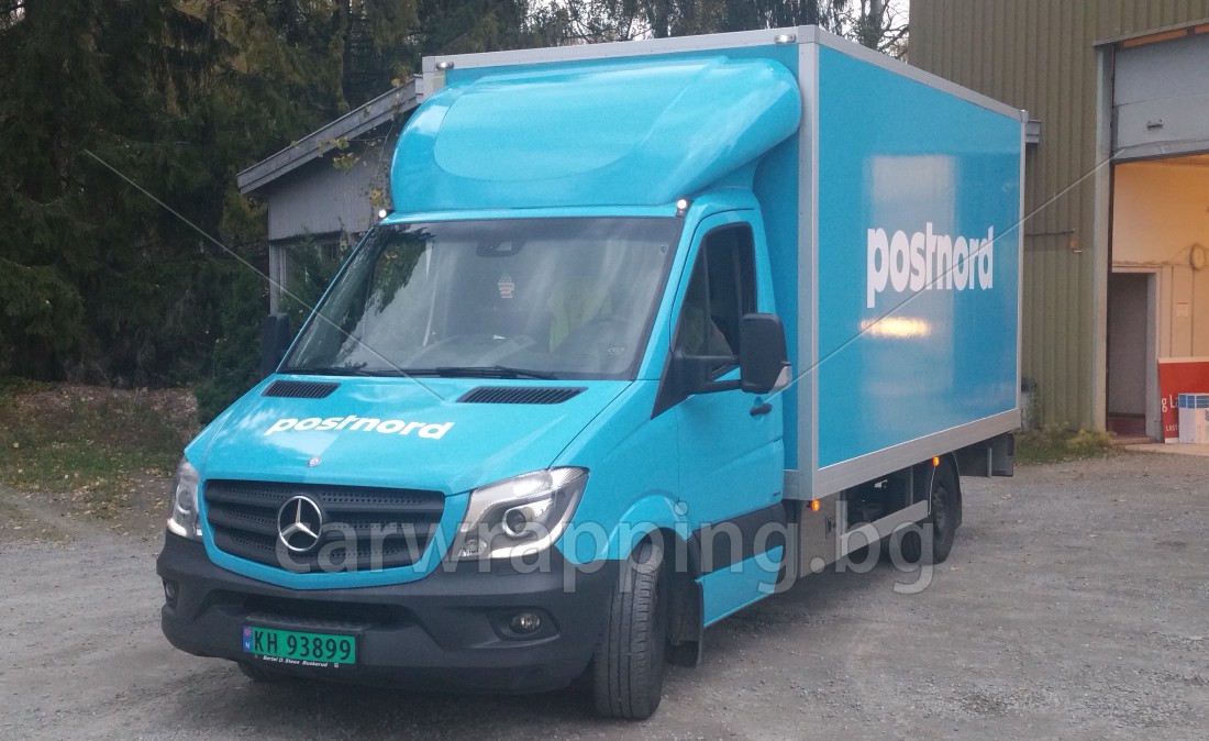 Mercedes Ice car - Postnord - 1