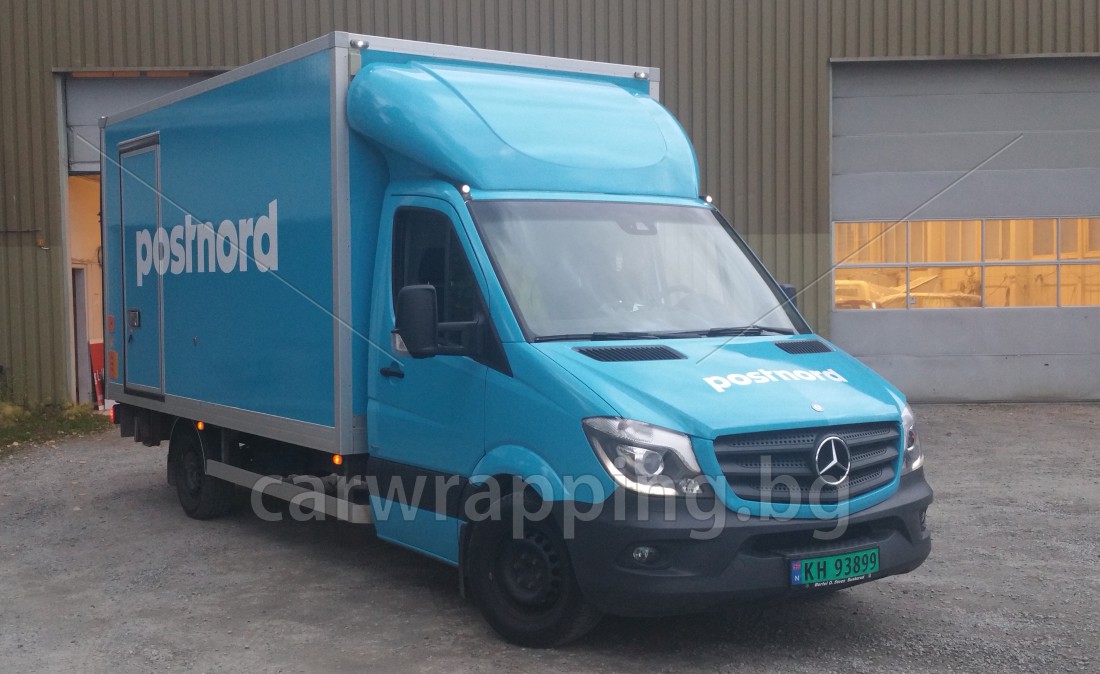 Mercedes Ice car - Postnord - 11