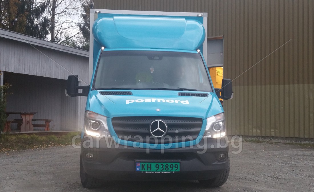 Mercedes Ice car - Postnord - 12