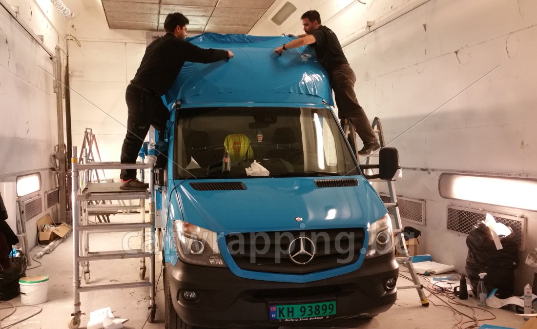 Mercedes Ice car - Postnord - 6