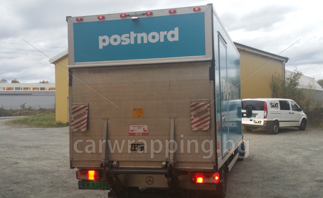 Mercedes Ice car - Postnord - 8