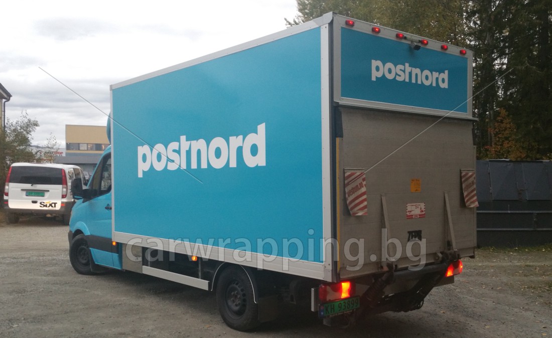 Mercedes Ice car - Postnord - 9
